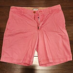 Izod Coral Pink Casual Shorts Mens 32w